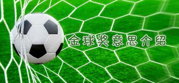 足球专业术语-金球奖意思介绍