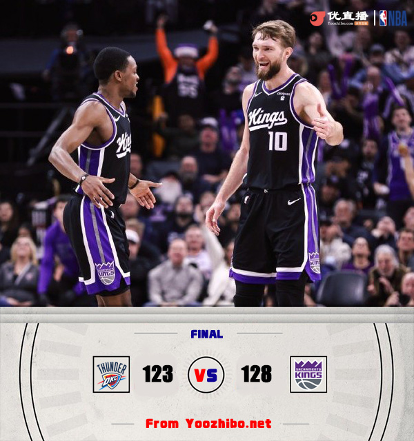 国王力克雷霆拒绝连败。