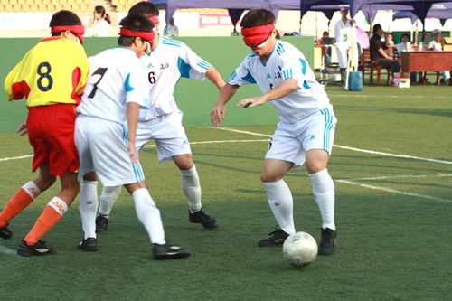 足球专业术语-盲人足球意思介绍