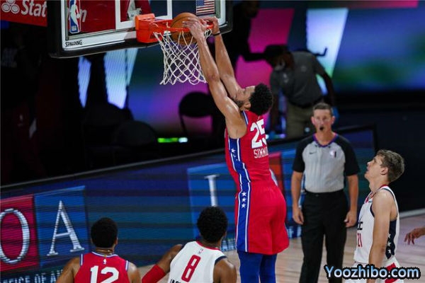 NBA常规赛76人vs奇才全场精华回放