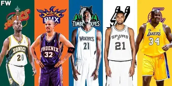 1999-00赛季NBA最佳阵容:球员风采回顾