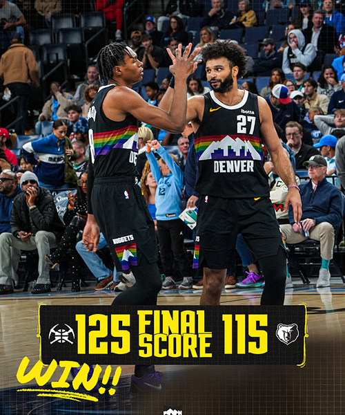 11月25日 NBA常规赛 掘金vs灰熊 全场录像及集锦